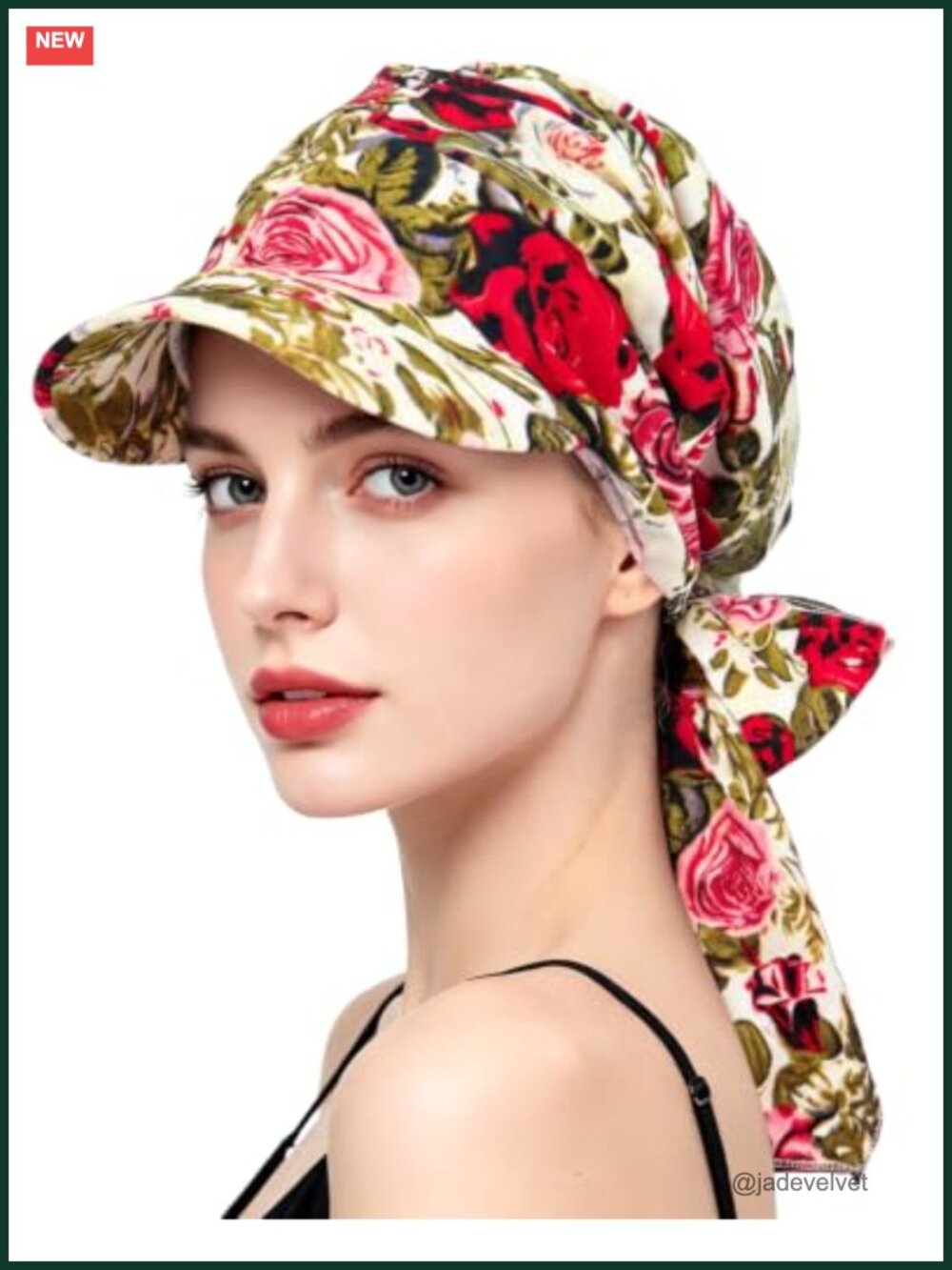 Womens Soft Polyester Chemo Beanie Cap Hair Loss Headwear Turban